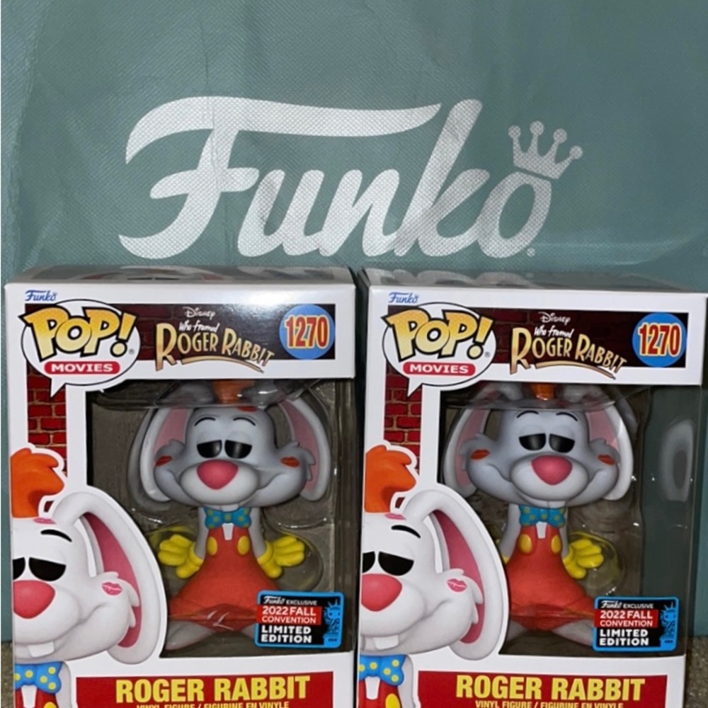 Funko POP! Who Framed Roger Rabbit NYCC 2022 Fall Convention Shared Exclusive